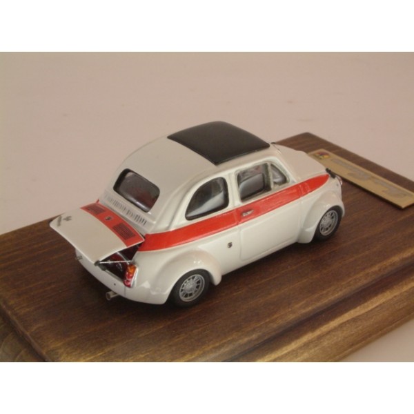 Fiat 500 Abarth 695 ss Bianco Assetto Corsa 1966 - Special Built 1:43